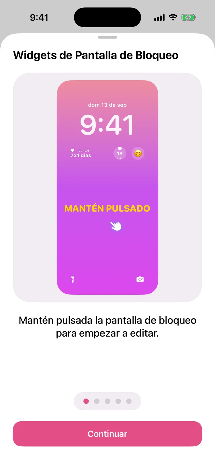 Tutorial para añadir widgets a la pantalla de bloqueo